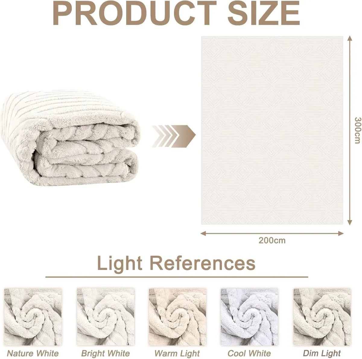 Capslapd Washable Rugs Living Room 200x300cm - Image 2