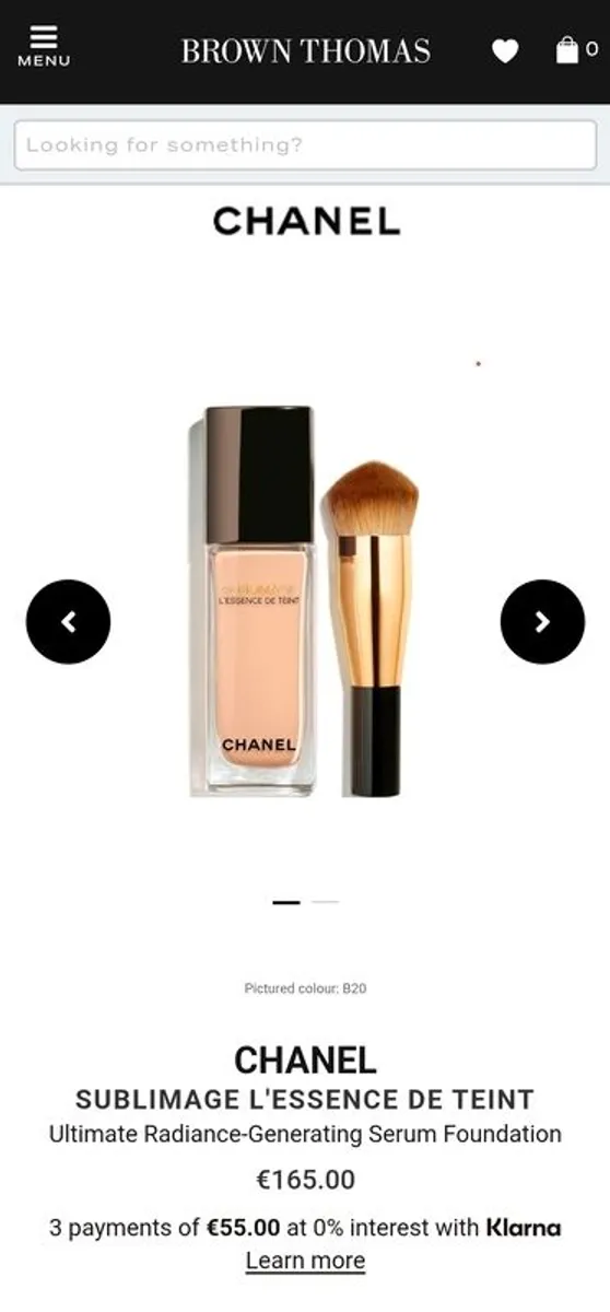 chanel sublimage foundation & brush - Image 3