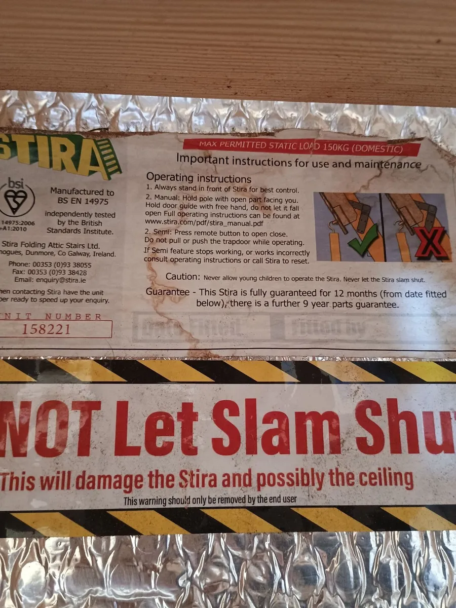 Stira attic ladder - Image 1