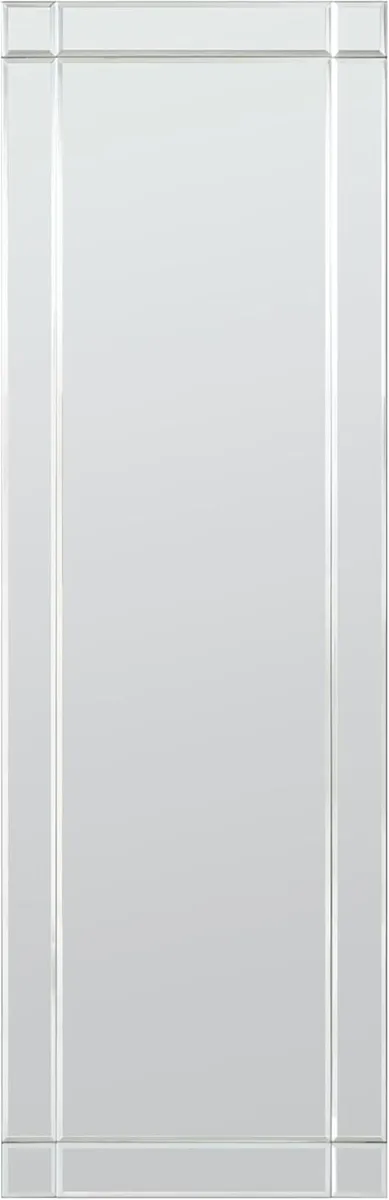 Full Length Bevelled Glass Mirror 44 x 14 (110 - Image 1