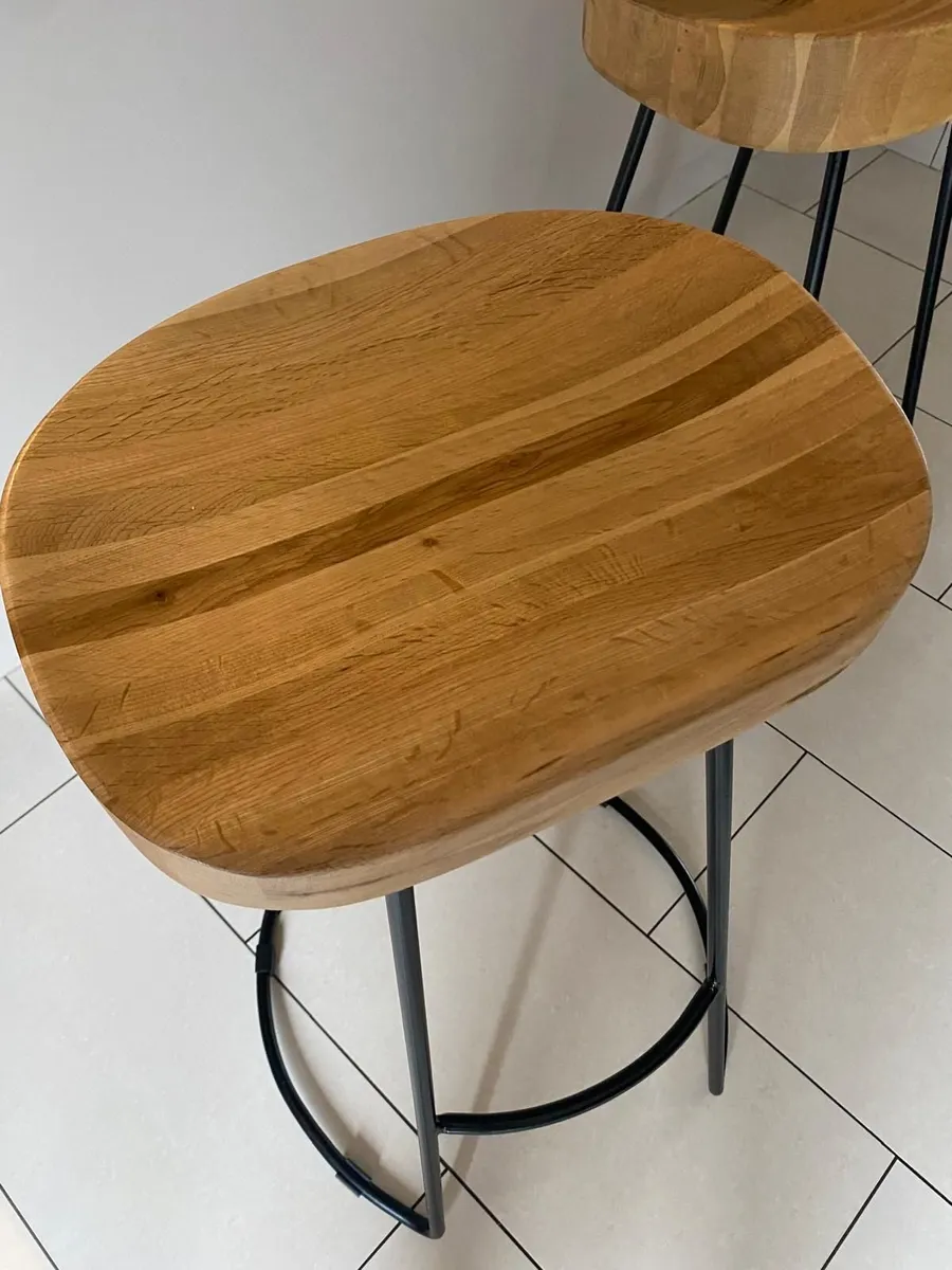 Bar stools - 2 for €80 - Image 3