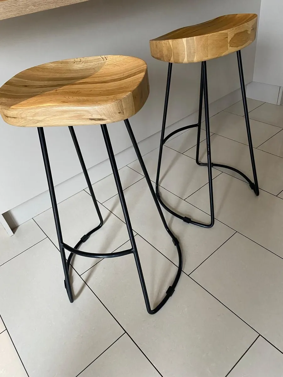 Bar stools - 2 for €80 - Image 4