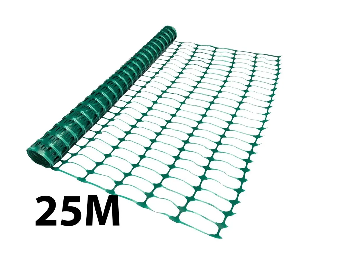 25 metre Plastic Safety Mesh Barrier