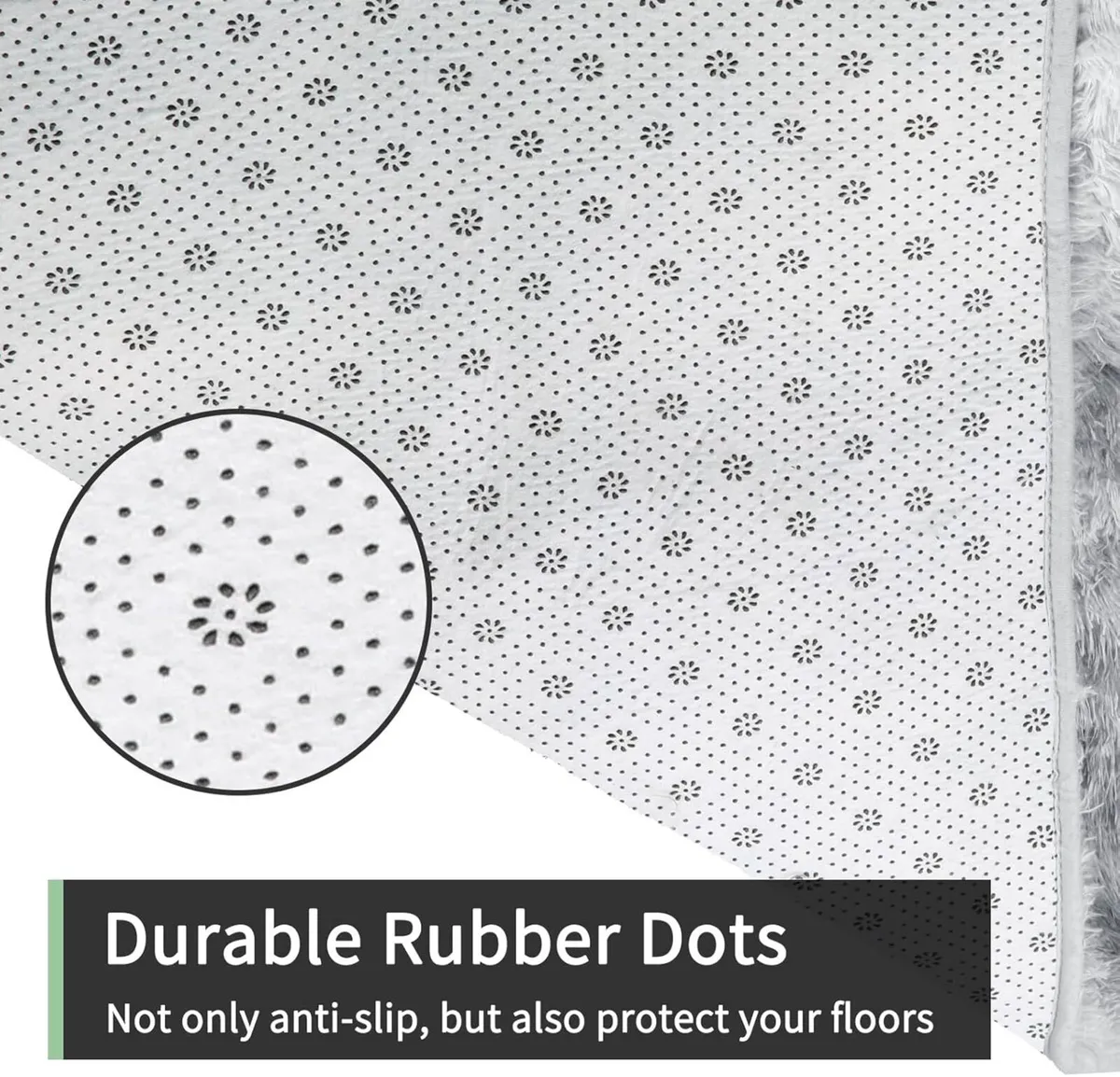 Rugs Living Room 300x425cm Grey Rug Area for - Image 4