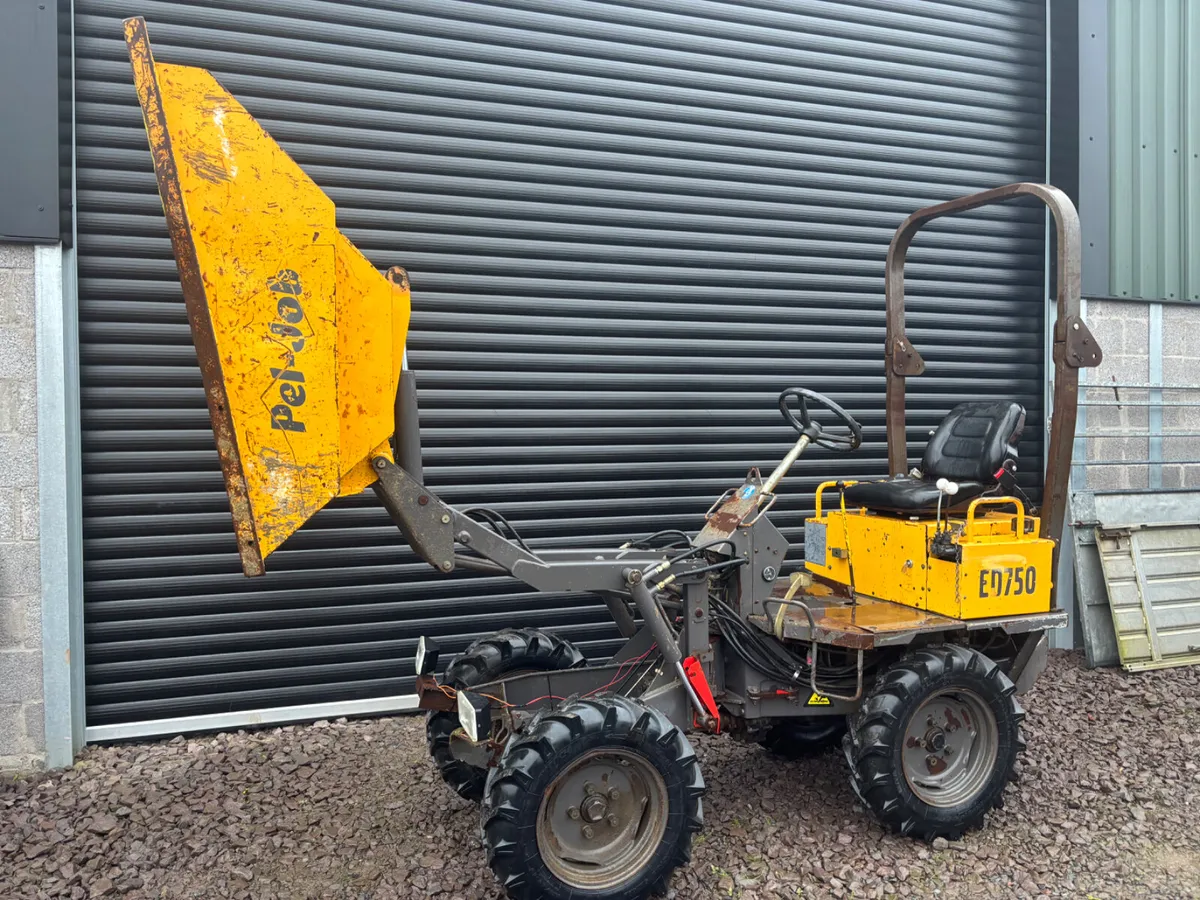Pel-job / Volvo ed750 high tip dumper - Image 1