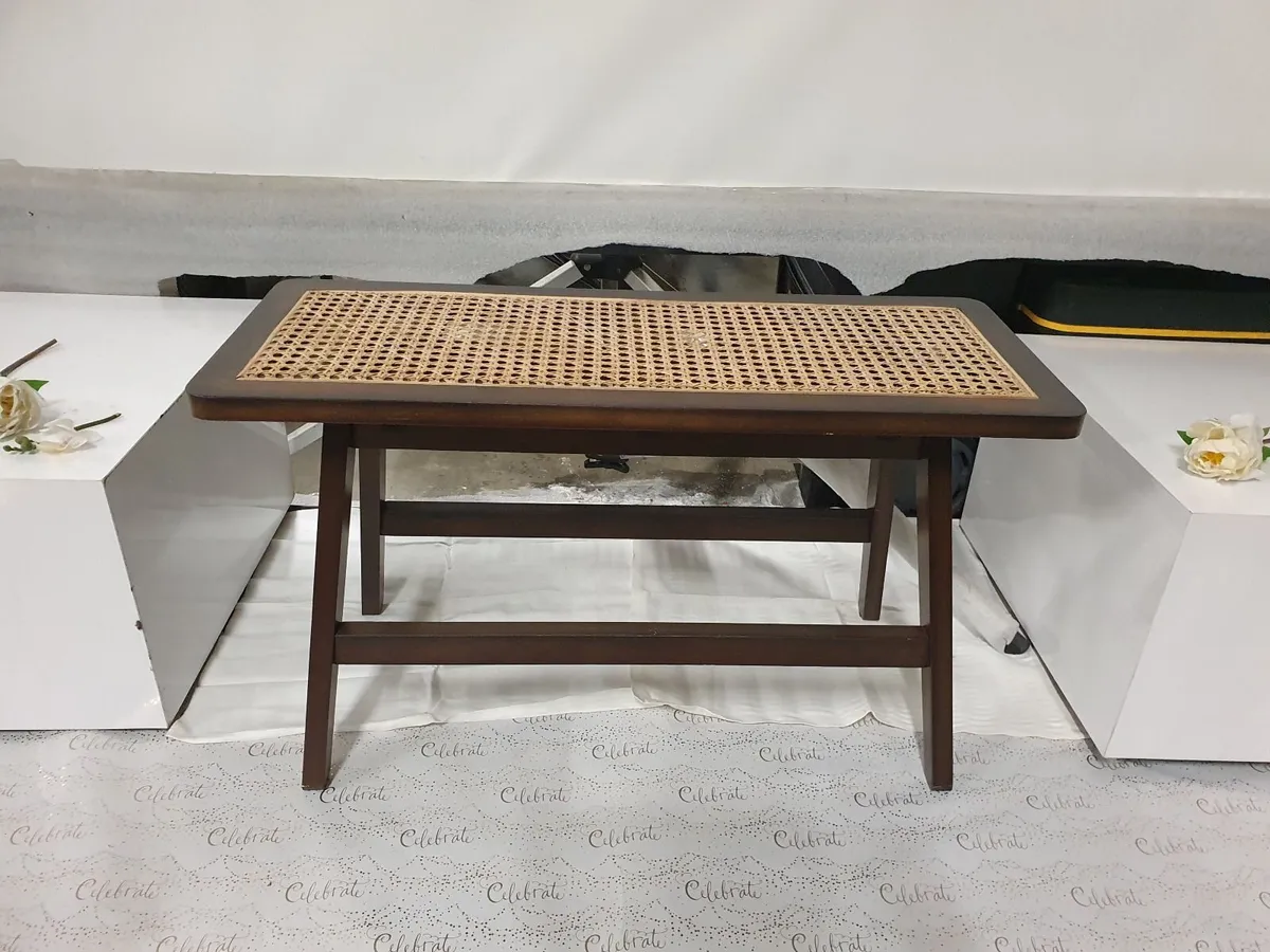 Online Auction Of A Wooden Side Table & More! - Image 1