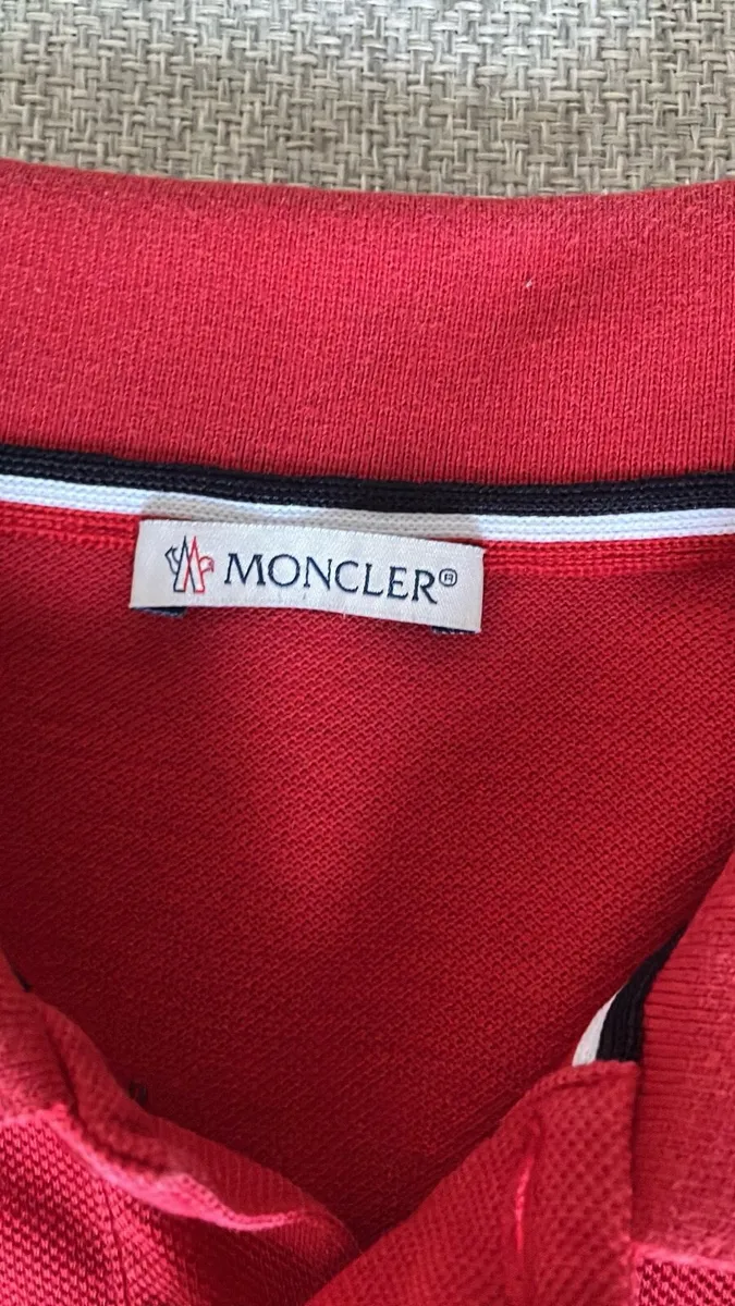 Authentic Moncler Polo size S- like new - Image 2