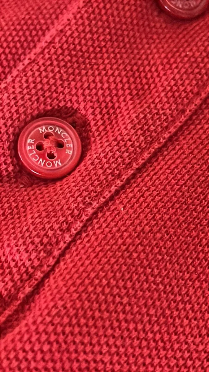 Authentic Moncler Polo size S- like new - Image 4