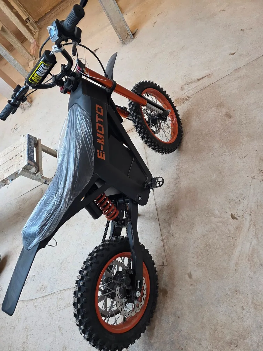 NEW, Electric -EMoto Dirt Bike 48v 20ah 2000w - Image 4