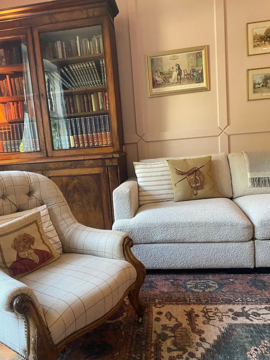 Gia Boucle Modular L Shape Sofa - Image 2