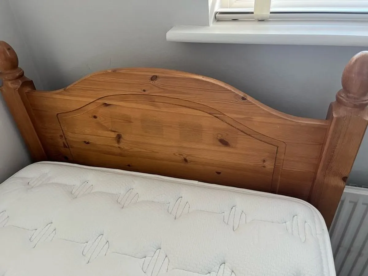 single bed with pull out guest bed - Image 1