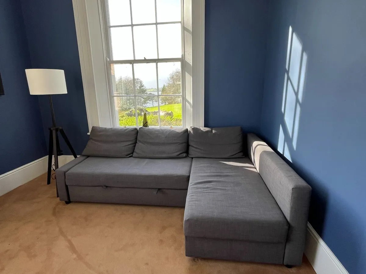 IKEA FRIHETEN sofa-bed with storage, dark grey – € - Image 2