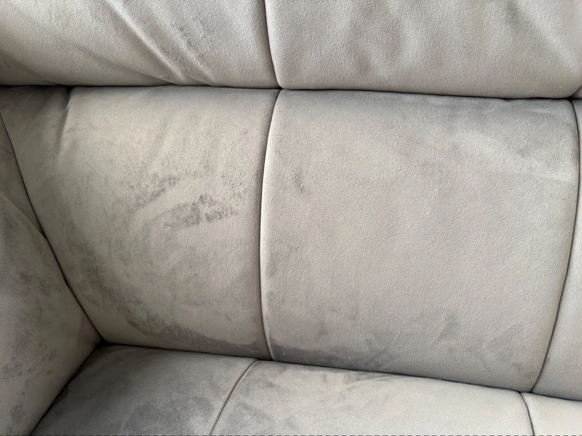 Beautiful 2 seater grey couch - Image 3