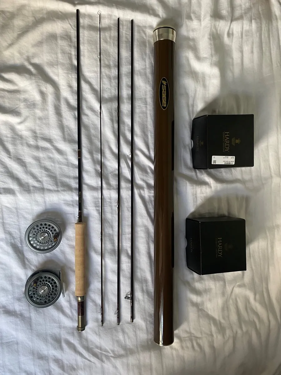 Hardy Duchess Fly Reel Sage Trout Rod - Image 1