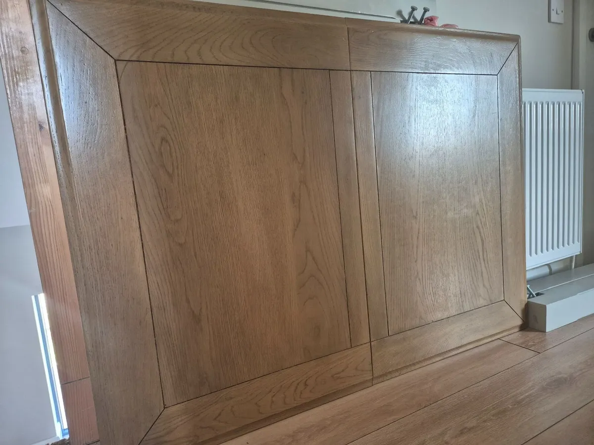 Dining table 125cm-165cm Grey Extendable - Image 1