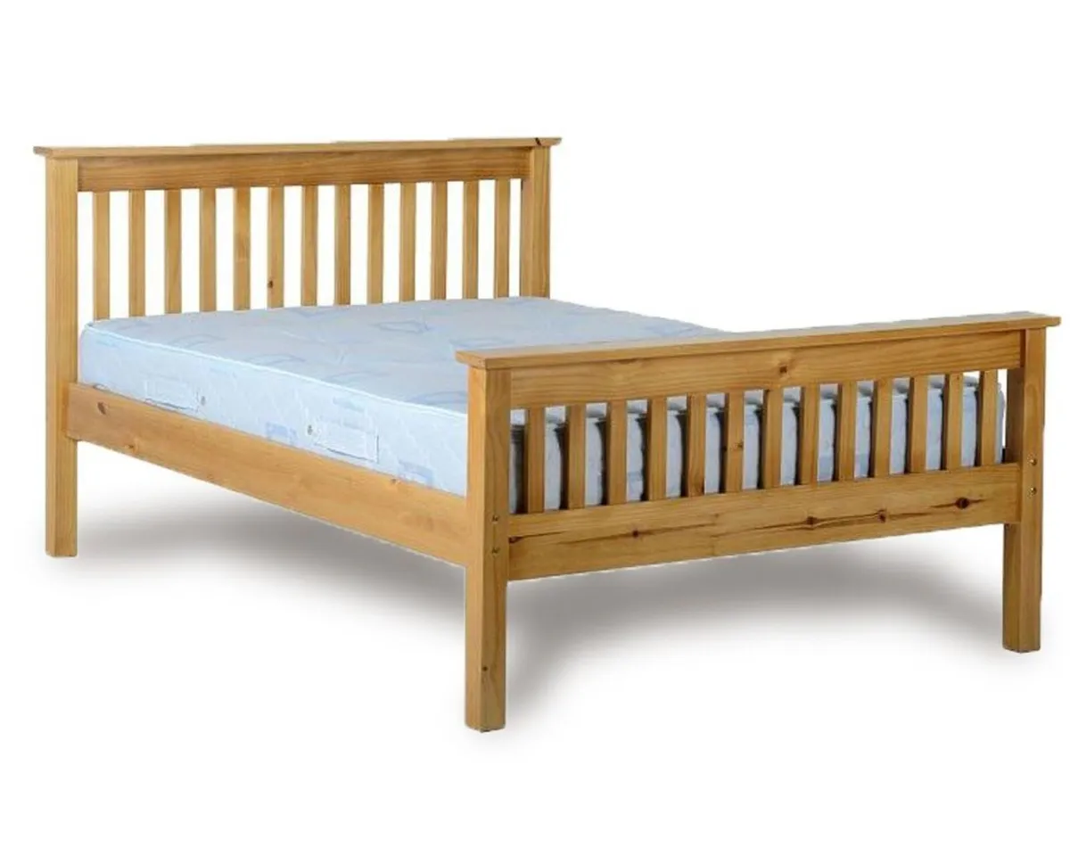 Pine Double Bed