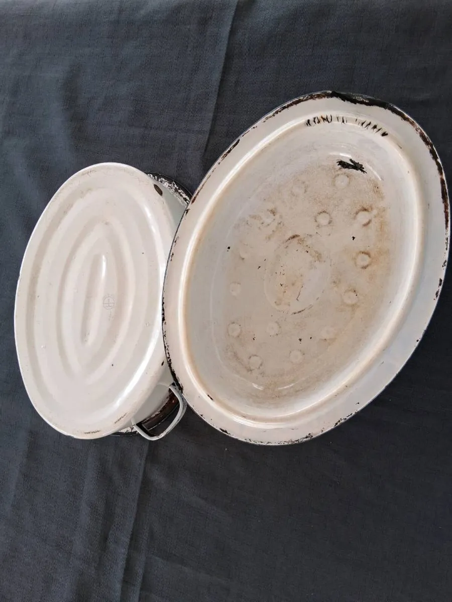 Enamel Oven Roaster - Image 3
