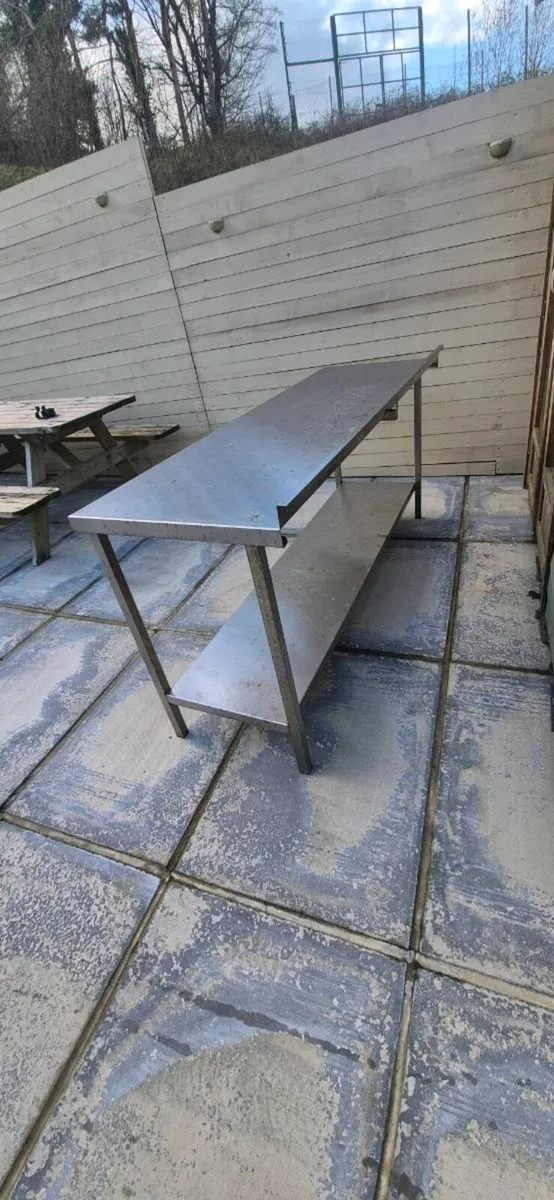 Stainless steel table - Image 1
