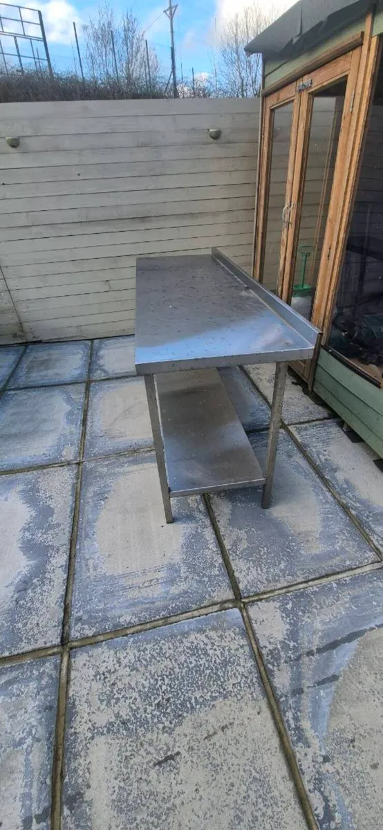 Stainless steel table - Image 2