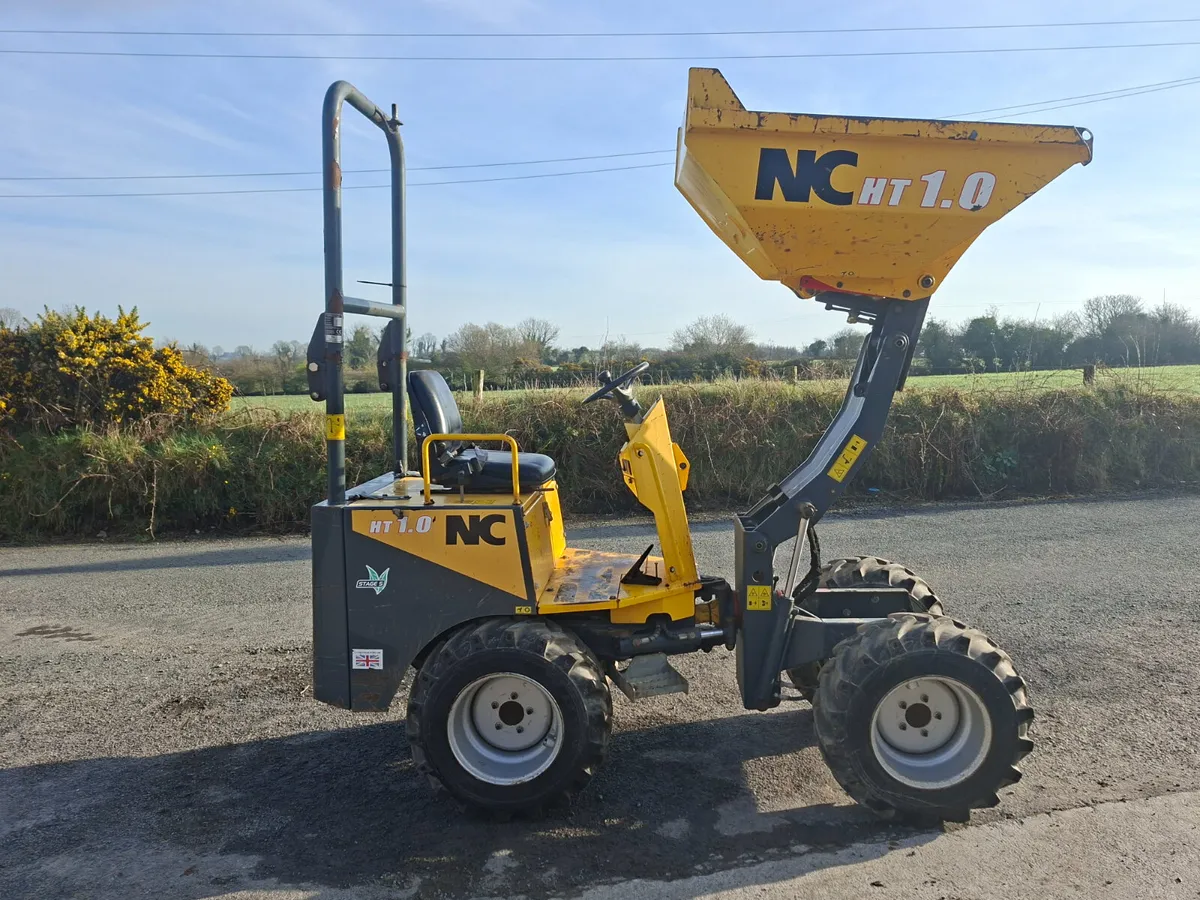 2019 NC 1 tonne high tip dumper - Image 1