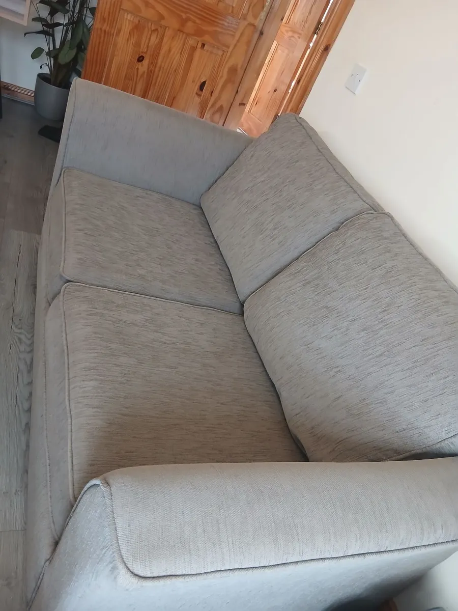 Large 2 seater sofa bed good condition rarely used - Image 3