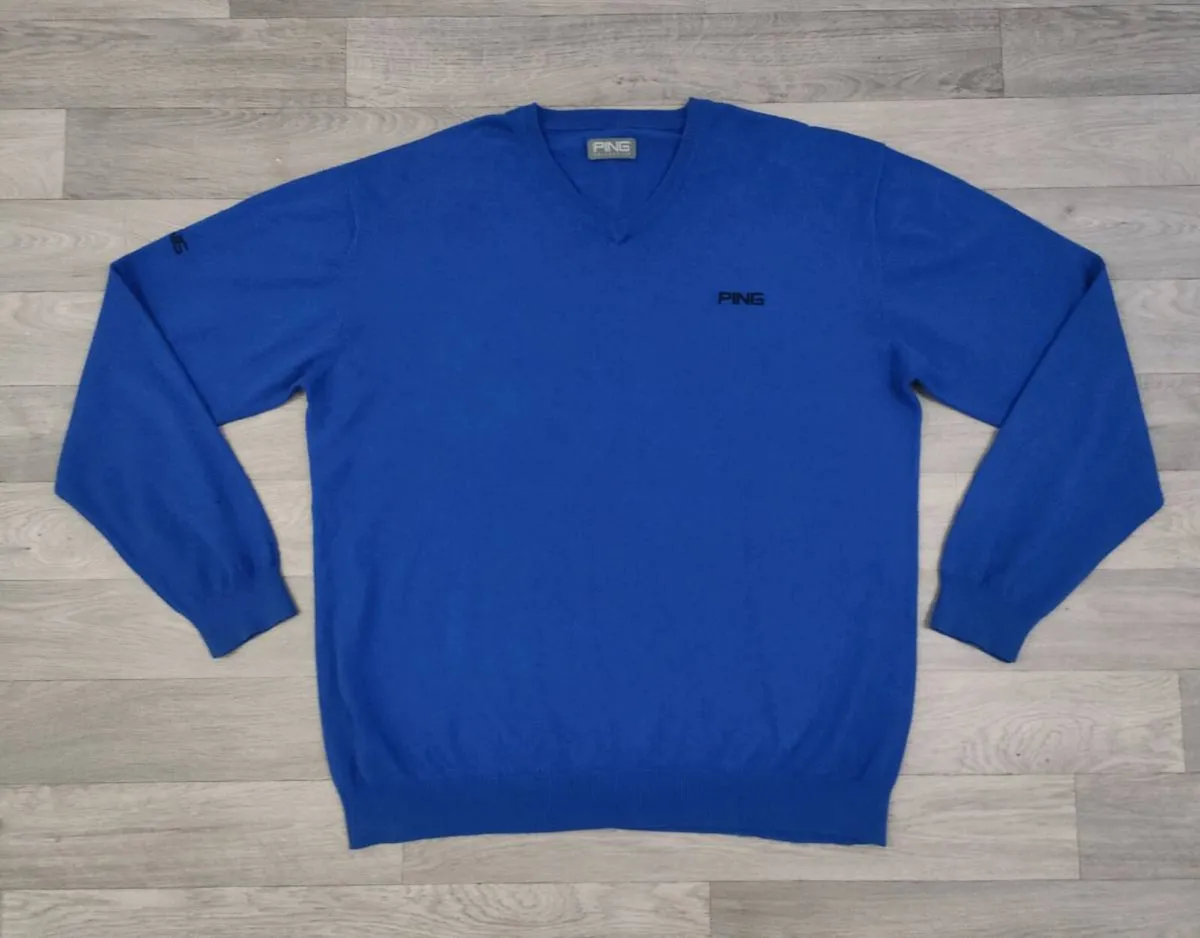Ping Merino Wool Golf Jumper Mens XXL - Image 1