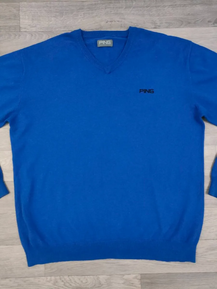Ping Merino Wool Golf Jumper Mens XXL - Image 2