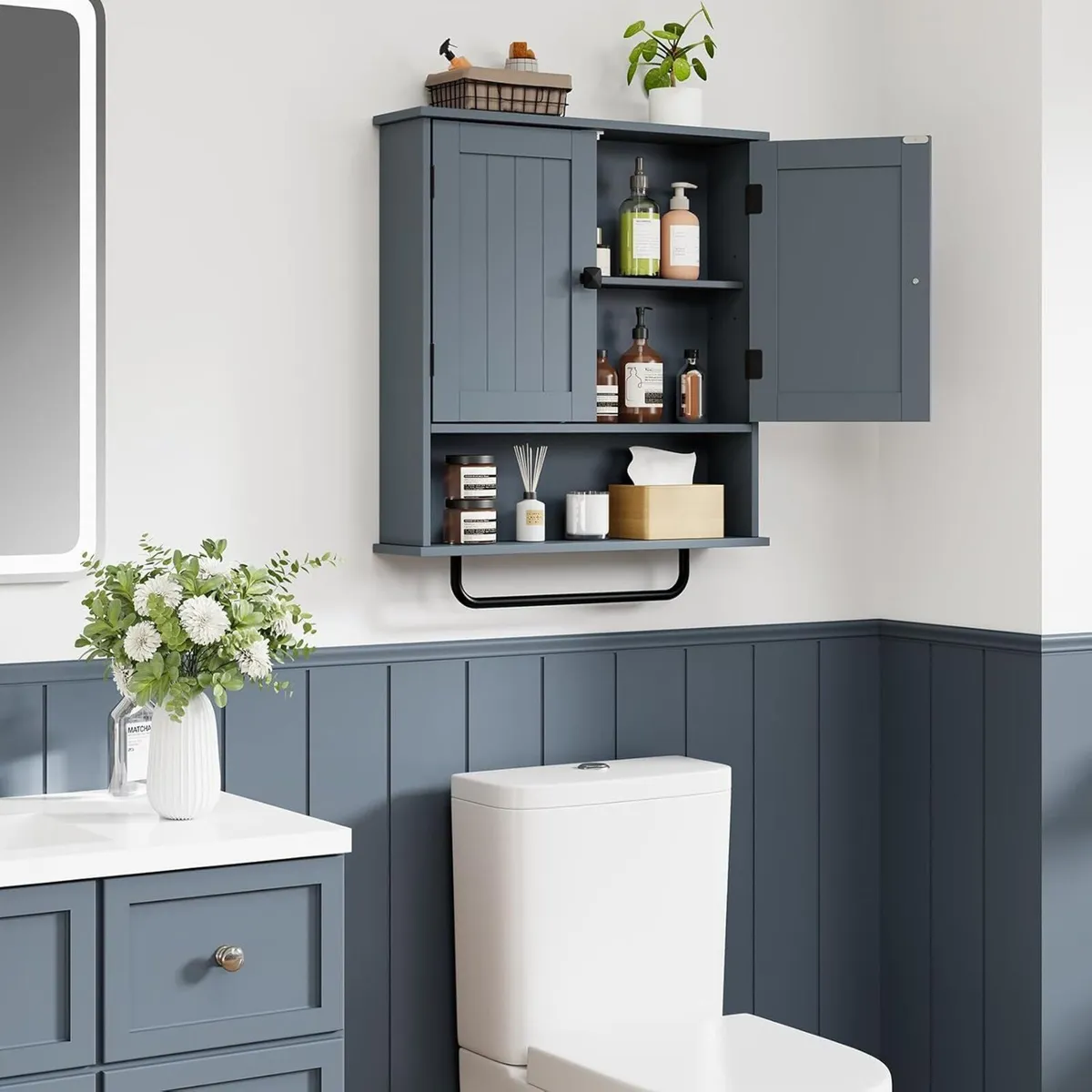 Bathroom Cabinet Wall Mounted Medicine Cabinets - Image 4