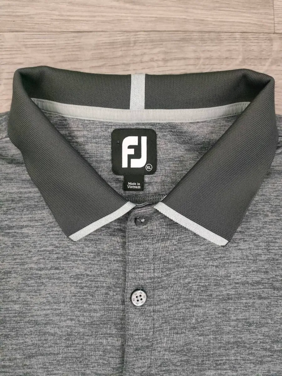 FootJoy FJ Long Sleeve Golf Polo Shirt Mens XL - Image 3