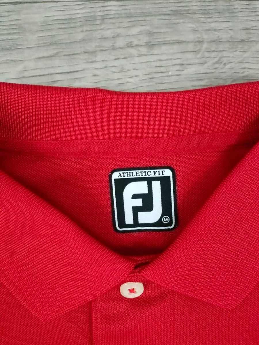 FootJoy FJ Golf Polo Shirt Mens Medium - Image 3