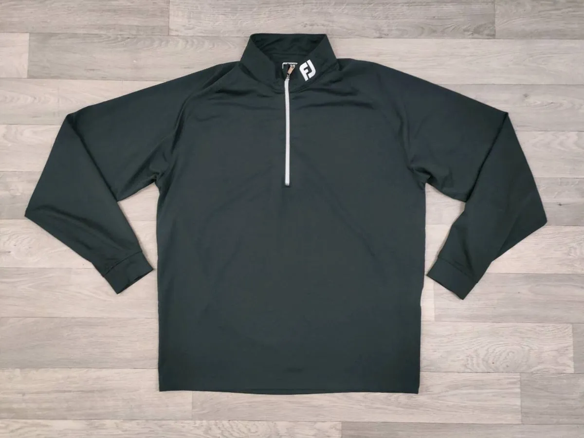 FootJoy FJ Half Zip Golf Jumper Mems Large - Image 1