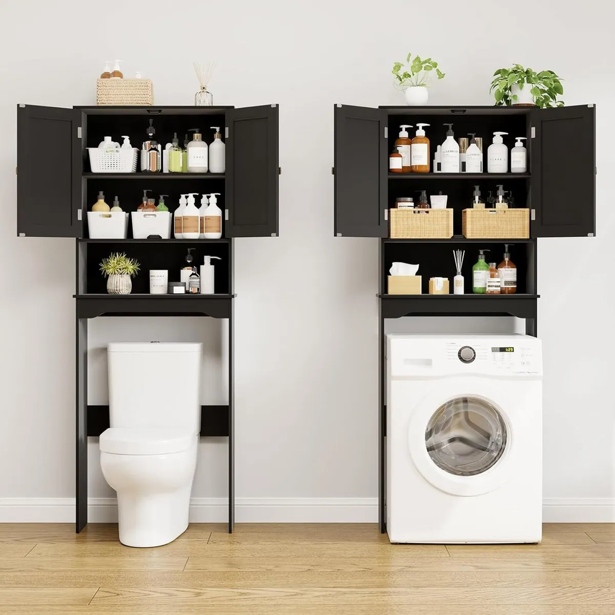 Over The Toilet Storage Cabinet Bathroom Above - Image 3