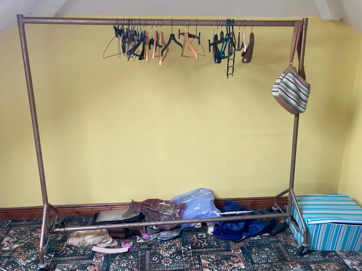 Vintage Clothes Rail - Image 1