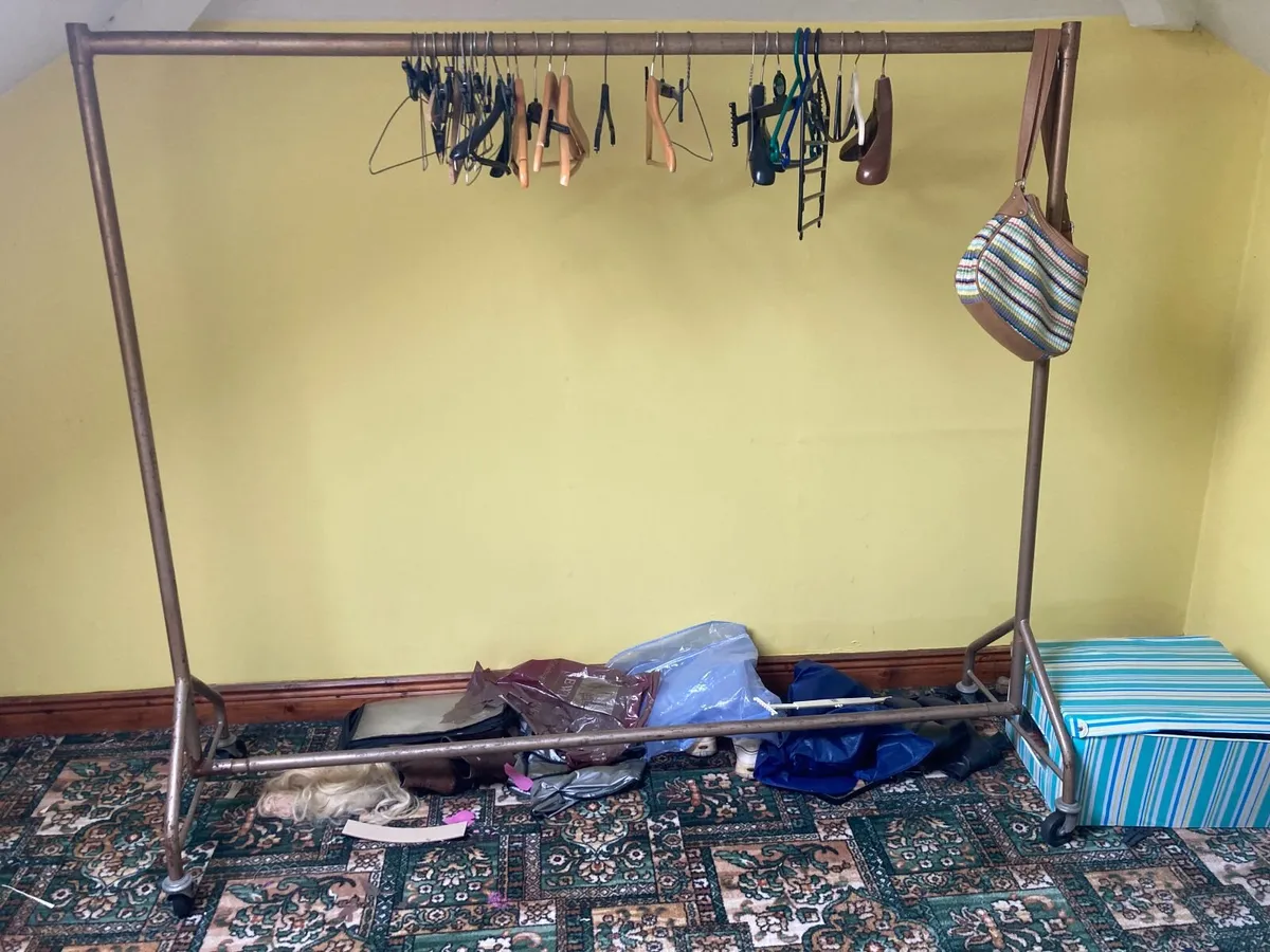 Vintage Clothes Rail - Image 2