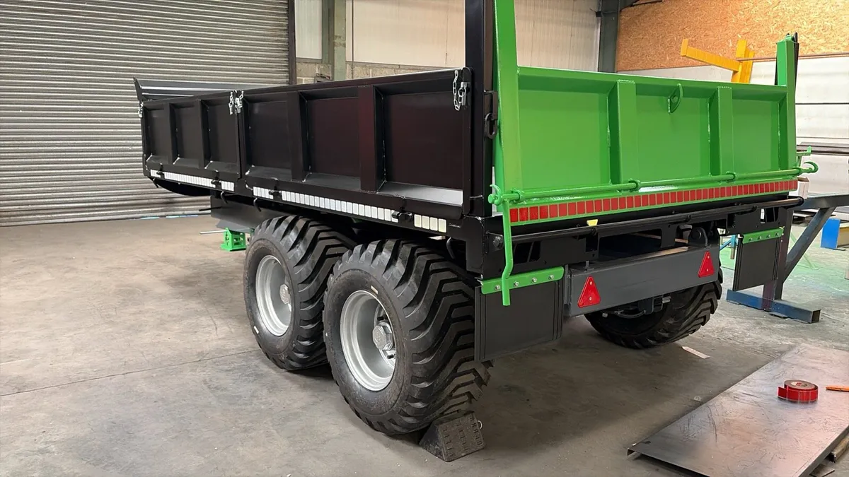 10Ton Dropside tipping Trailers - Image 2