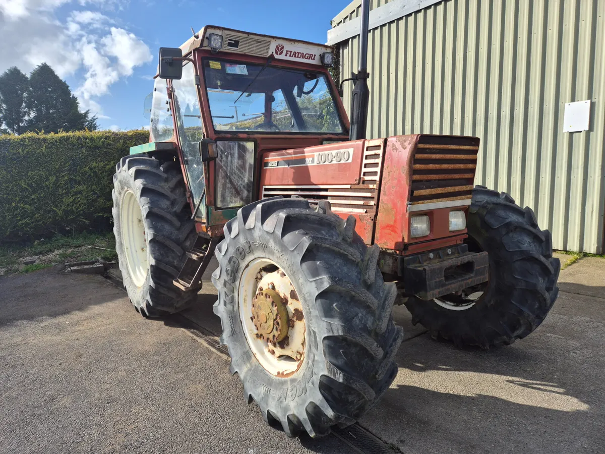 FIAT 100-90 4WD TRACTOR - Image 2