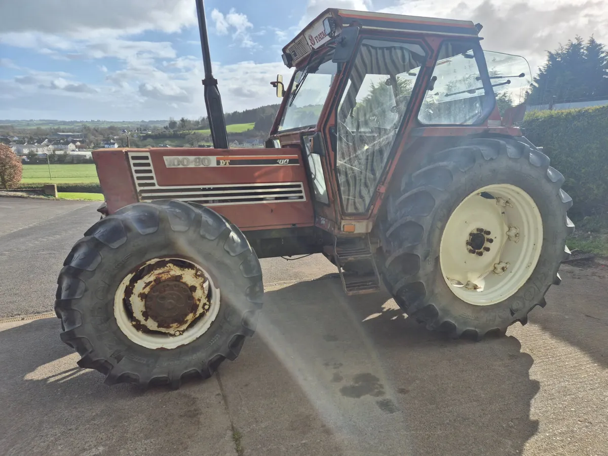 FIAT 100-90 4WD TRACTOR - Image 4