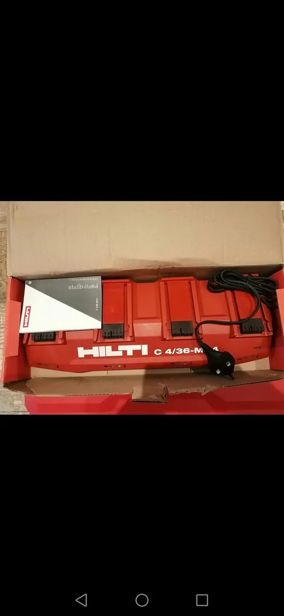 Hilti multi charger