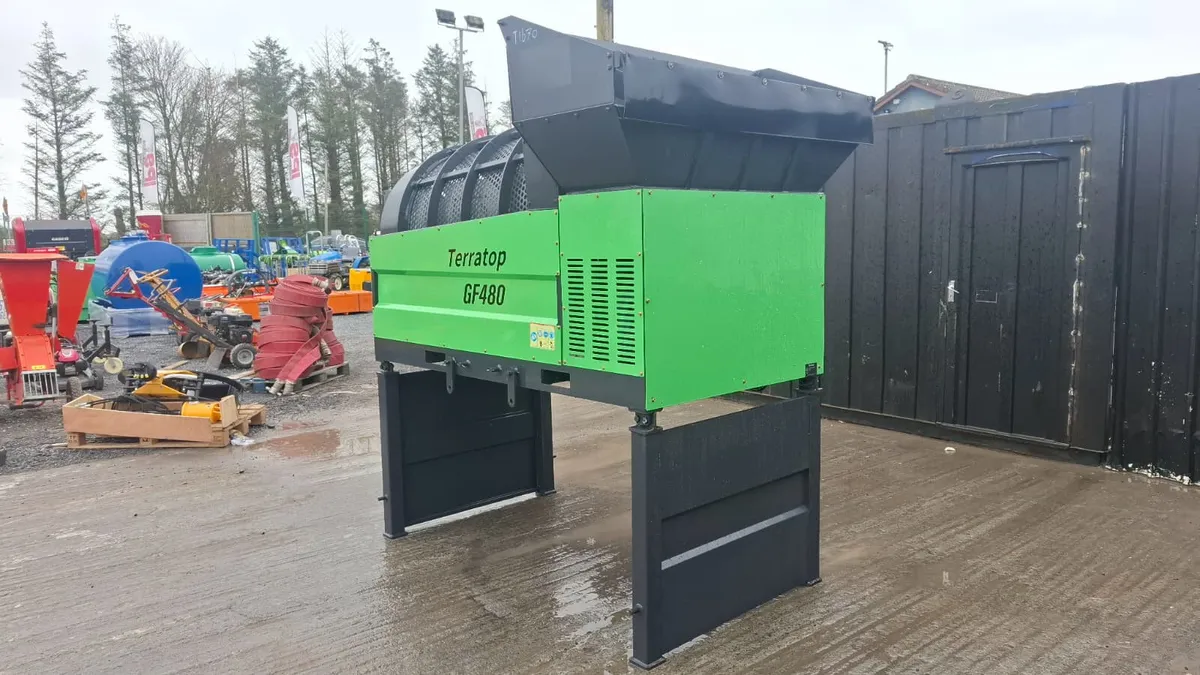 Terratop GF480 Rotary Drum Screener – Static Soil - Image 3