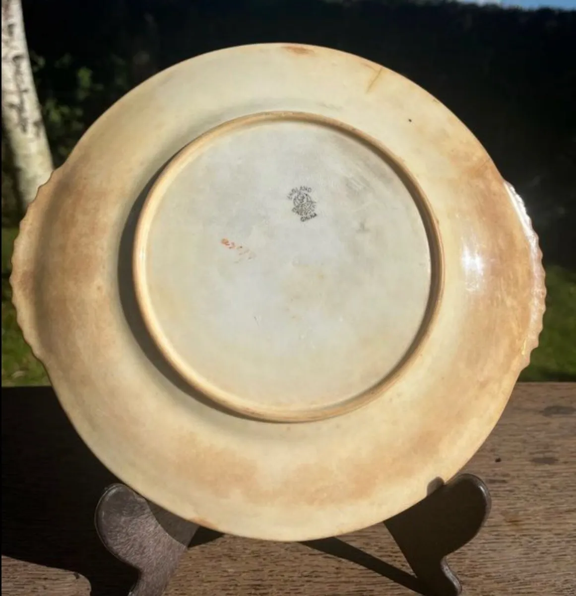 Antique ceramic plate dates between 1891 -1920 - Image 2