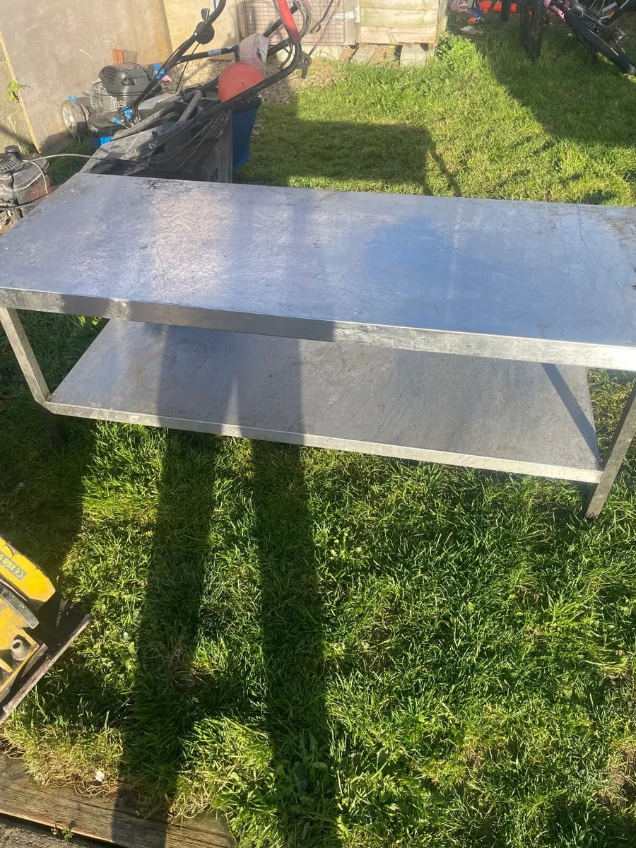 Stainless steel bench - Image 4