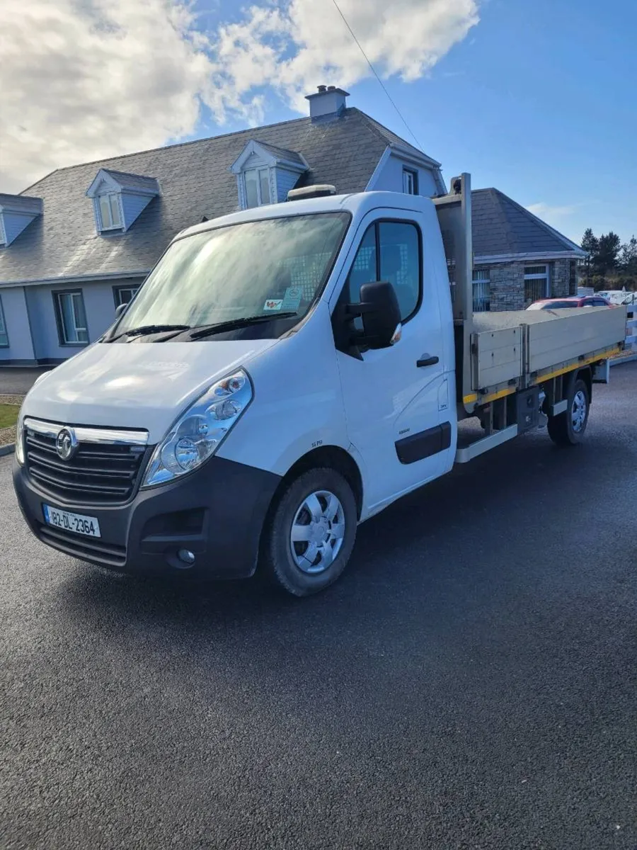 2018 vauxhall movano dropside - Image 2