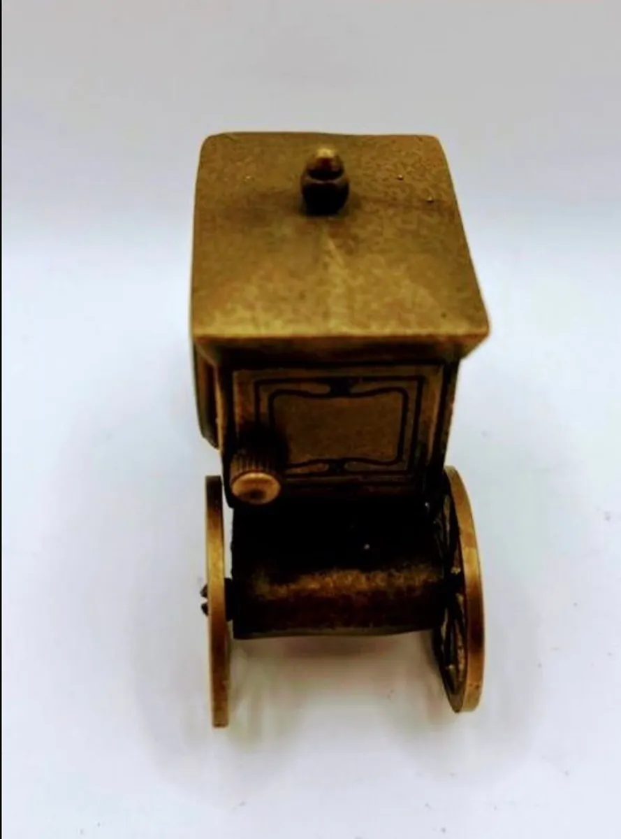 Antique bronze clock - Image 4