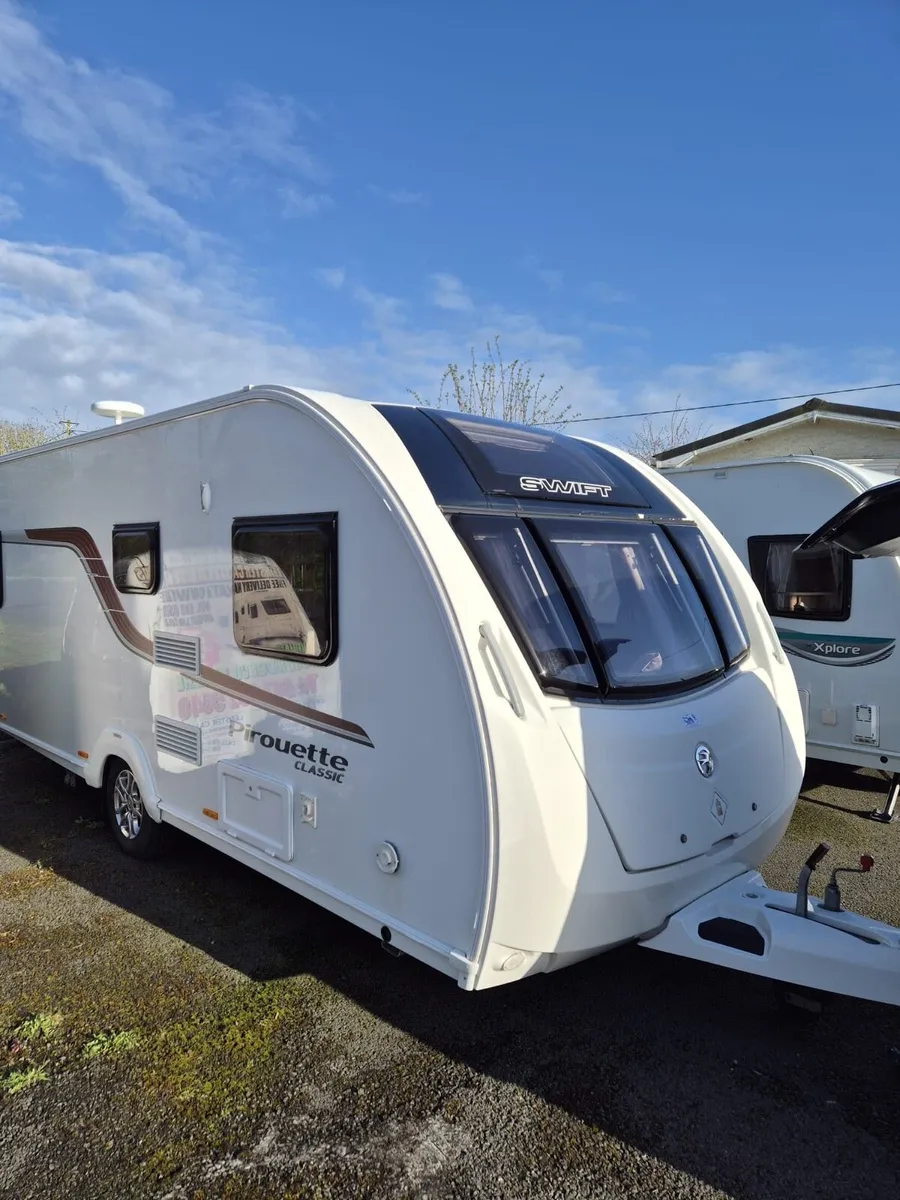 Swift pirouette 4 berth fixed bed 2016 - Image 1