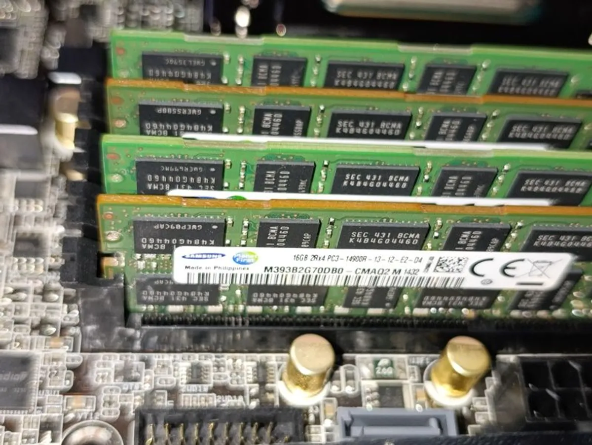 128GB RAM - Intel X79 - Xeon E5-2690v2 10 Core - Asrock Extreme 6 - - Image 3