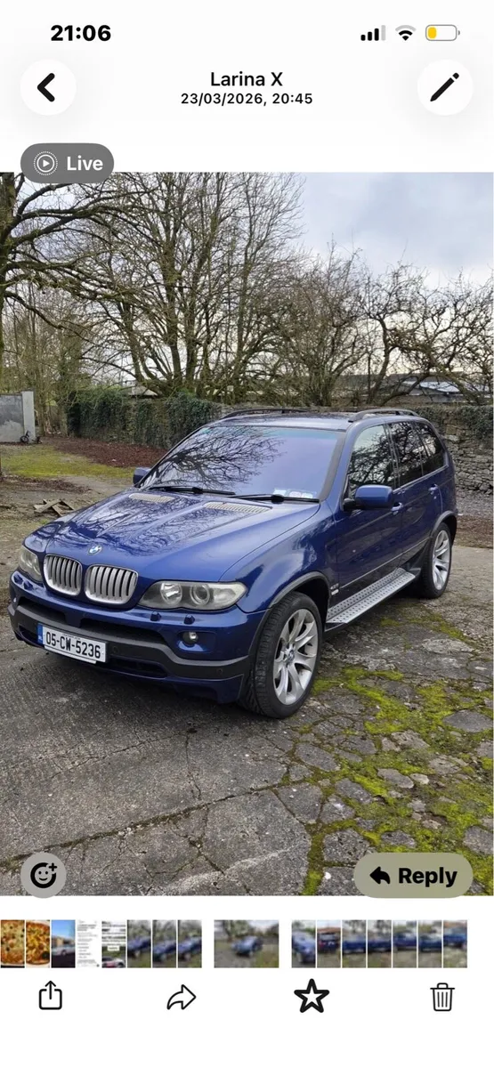 BMW X5 E53 4.8is Le Mans Blue Rare - Image 1