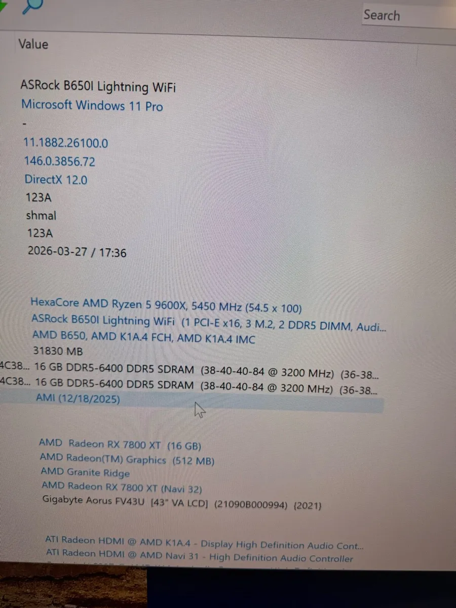 R5 9600x 7800xt 32Ram - Image 3