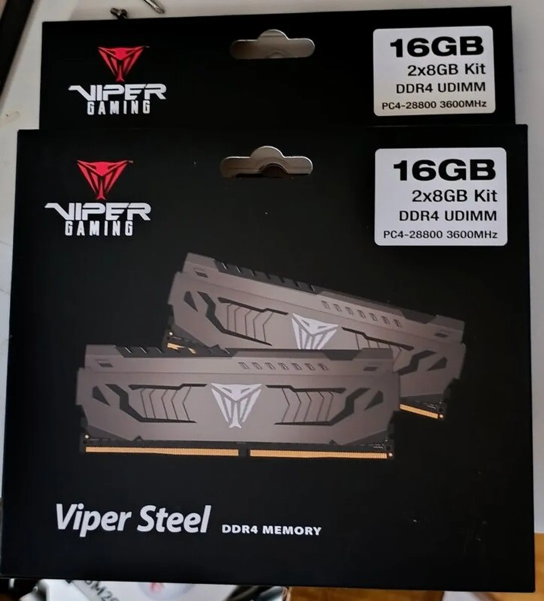 Patriot Viper Steel DDR4 32GB (4 x 8GB) 3600MHz- Brand New Kit - 2x PVS416G360C8K - Image 4
