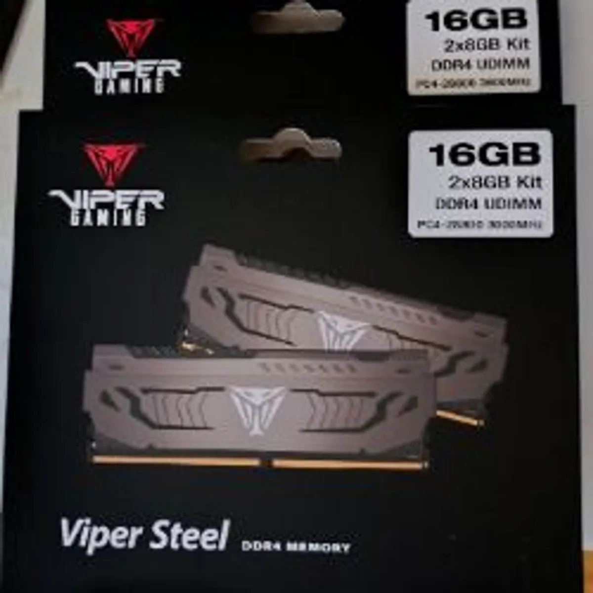 Patriot Viper Steel DDR4 32GB (4 x 8GB) 3600MHz- Brand New Kit - 2x PVS416G360C8K - Image 1