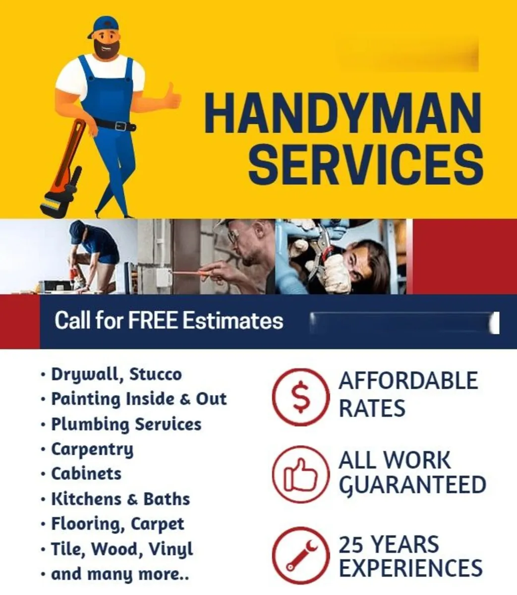 Reliable Handyman Services in Your City - Image 1